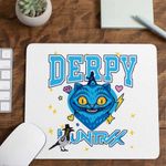 PC, gaming si accesorii - Periferice PC - Mousepad - Mousepad Huntrix Derpy Pisica Kpop Demon Hunters CoolTrend, 21x19cm - Infinity.ro