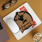 PC, gaming si accesorii - Periferice PC - Mousepad - Mousepad Tomb Raider Arheolog Egipt Lara Croft Soldat CoolTrend, 21x19cm - Infinity.ro