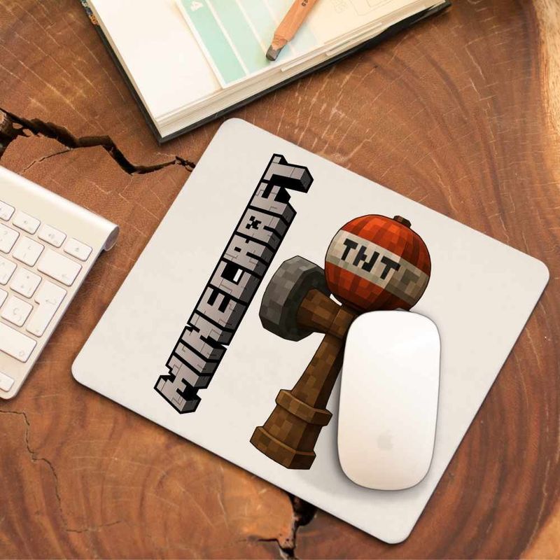 PC, gaming si accesorii - Periferice PC - Mousepad - Mousepad Kendama Minecraft TNT Roblox Skin CoolTrend, 21x19cm - Infinity.ro
