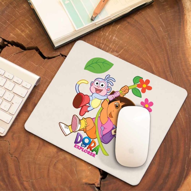 PC, gaming si accesorii - Periferice PC - Mousepad - Mousepad Dora Boots Exploratoarea Jungla Liana Explorer, CoolTrend, 21x19cm - Infinity.ro