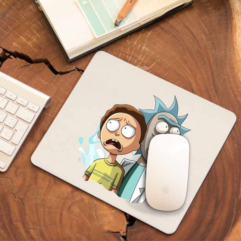 PC, gaming si accesorii - Periferice PC - Mousepad - Mousepad Rick and Morty Exploratori Spatiali, CoolTrend, 21x19cm - Infinity.ro