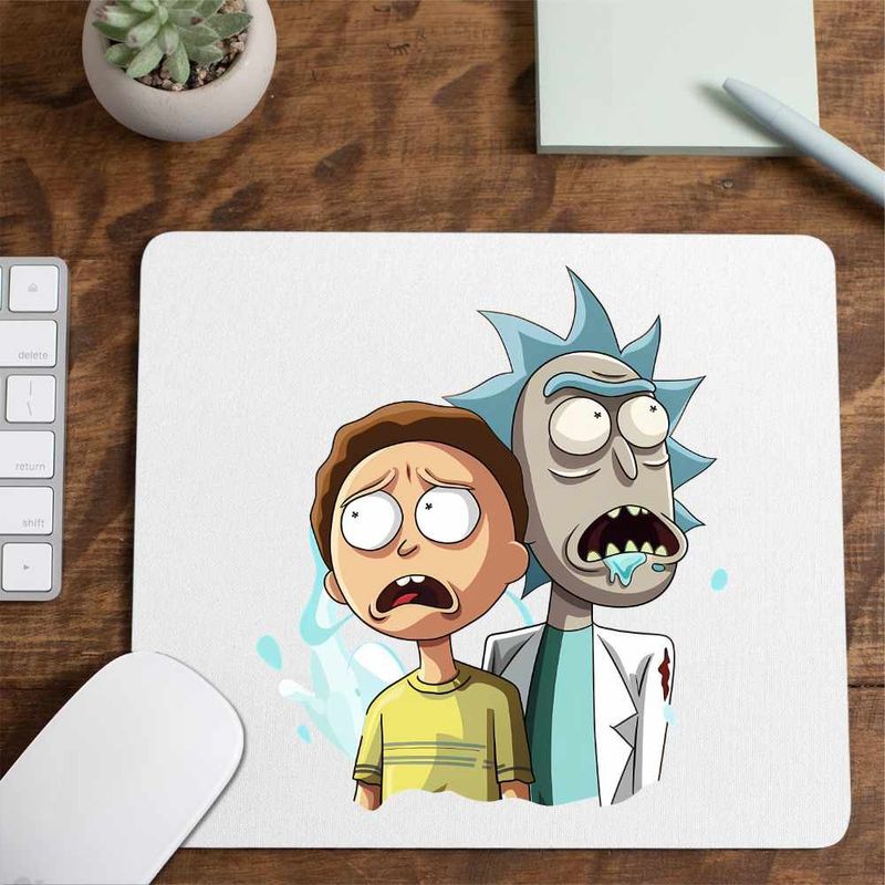 PC, gaming si accesorii - Periferice PC - Mousepad - Mousepad Rick and Morty Exploratori Spatiali, CoolTrend, 21x19cm - Infinity.ro