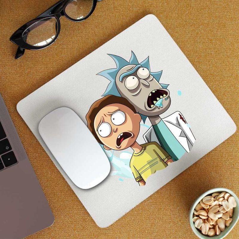 PC, gaming si accesorii - Periferice PC - Mousepad - Mousepad Rick and Morty Exploratori Spatiali, CoolTrend, 21x19cm - Infinity.ro