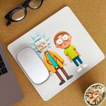PC, gaming si accesorii - Periferice PC - Mousepad - Mousepad Rick and Morty Desene Animate, CoolTrend, 21x19cm - Infinity.ro
