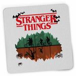 PC, gaming si accesorii - Periferice PC - Mousepad - Mousepad Stranger Things Padure Bicilete Abis Monstri CoolTrend, 21x19cm - Infinity.ro