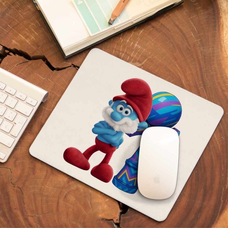 PC, gaming si accesorii - Periferice PC - Mousepad - Mousepad Kendama Papa Strumf Smurf Gargamel CoolTrend, 21x19cm - Infinity.ro
