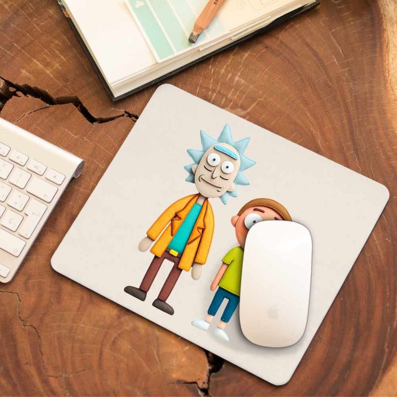 PC, gaming si accesorii - Periferice PC - Mousepad - Mousepad Rick and Morty Desene Animate, CoolTrend, 21x19cm - Infinity.ro