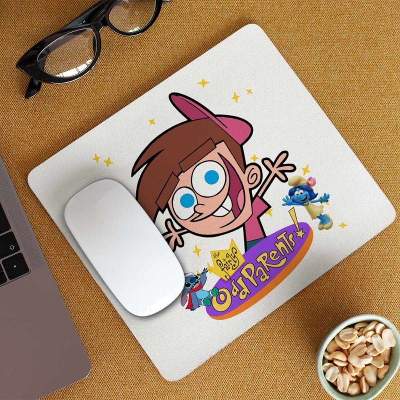 PC, gaming si accesorii - Periferice PC - Mousepad - Mousepad Fairly Odd Parents Timmy Turner Nasii mei Vrajitori CoolTrend, 21x19cm - Infinity.ro