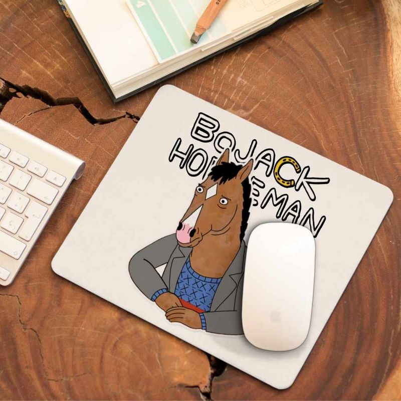 PC, gaming si accesorii - Periferice PC - Mousepad - Mousepad BoJack Horseman Desene Animate CoolTrend, 21x19cm - Infinity.ro
