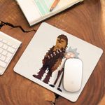 PC, gaming si accesorii - Periferice PC - Mousepad - Mousepad Rick and Morty Chewbacca Star Wars, CoolTrend, 21x19cm - Infinity.ro
