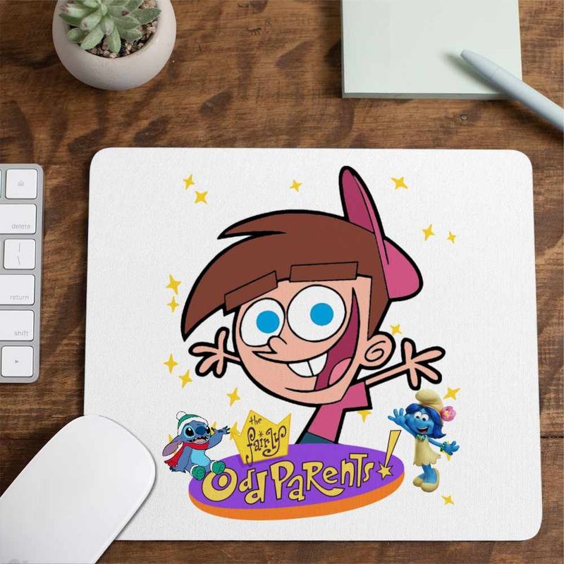 PC, gaming si accesorii - Periferice PC - Mousepad - Mousepad Fairly Odd Parents Timmy Turner Nasii mei Vrajitori CoolTrend, 21x19cm - Infinity.ro