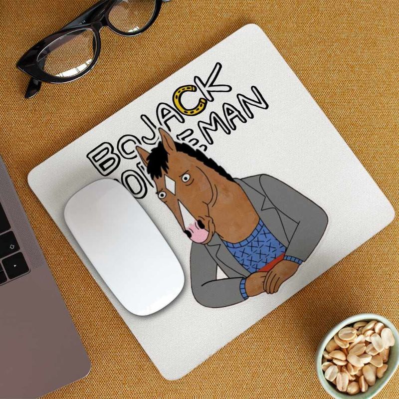 PC, gaming si accesorii - Periferice PC - Mousepad - Mousepad BoJack Horseman Desene Animate CoolTrend, 21x19cm - Infinity.ro
