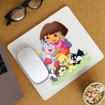 PC, gaming si accesorii - Periferice PC - Mousepad - Mousepad Dora Exploratoarea Looney Tunes Taz Bugs Bunny Sylvester Tweety Baby, CoolTrend, 21x19cm - Infinity.ro