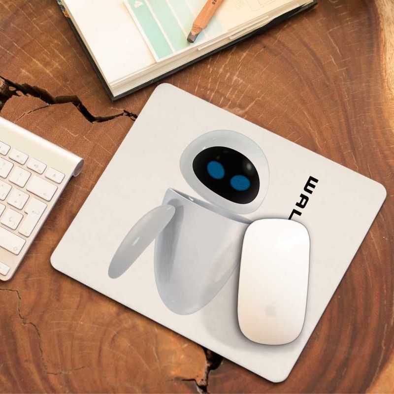 PC, gaming si accesorii - Periferice PC - Mousepad - Mousepad Wall-E Robot Avansat Eve Viitor SF  Desen Animat CoolTrend, 21x19cm - Infinity.ro