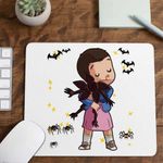 PC, gaming si accesorii - Periferice PC - Mousepad - Mousepad Stranger Things Eleven Demogorgon Chibi CoolTrend, 21x19cm - Infinity.ro