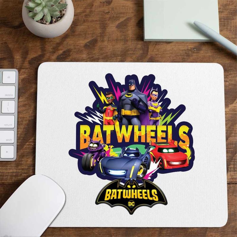 PC, gaming si accesorii - Periferice PC - Mousepad - Mousepad Batwheels Batroti All Team Masini, CoolTrend, 21x19cm - Infinity.ro