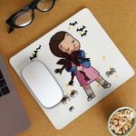 PC, gaming si accesorii - Periferice PC - Mousepad - Mousepad Stranger Things Eleven Demogorgon Chibi CoolTrend, 21x19cm - Infinity.ro