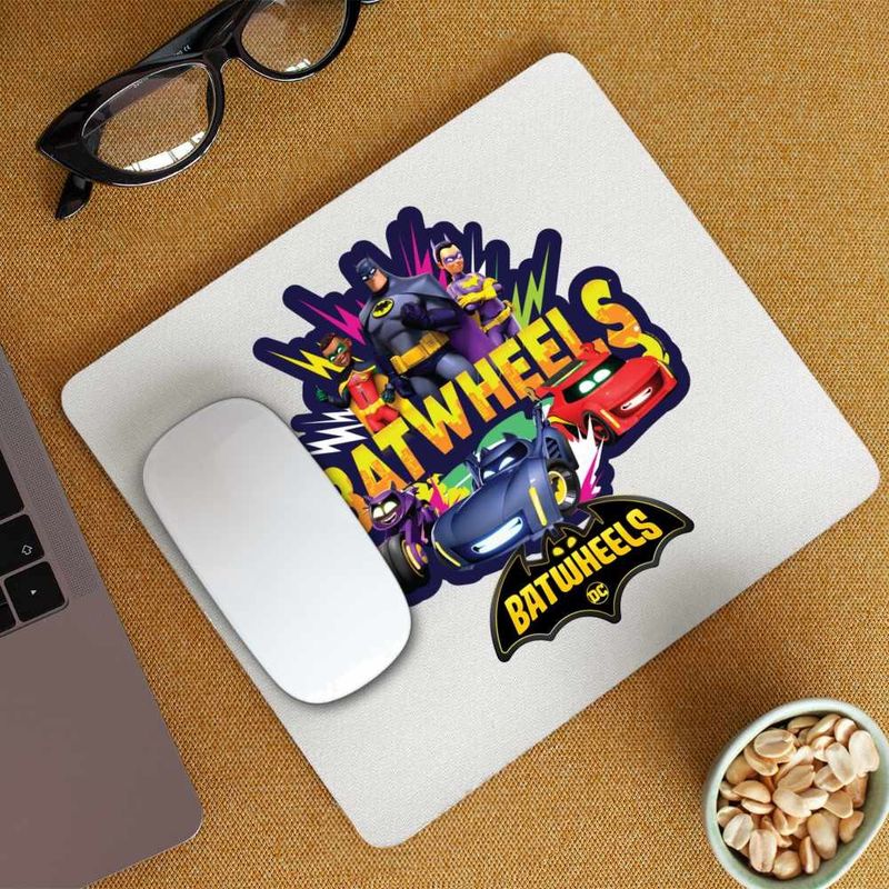 PC, gaming si accesorii - Periferice PC - Mousepad - Mousepad Batwheels Batroti All Team Masini, CoolTrend, 21x19cm - Infinity.ro