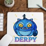 PC, gaming si accesorii - Periferice PC - Mousepad - Mousepad Huntrix Derpy Pisica Demon Kpop CoolTrend, 21x19cm - Infinity.ro
