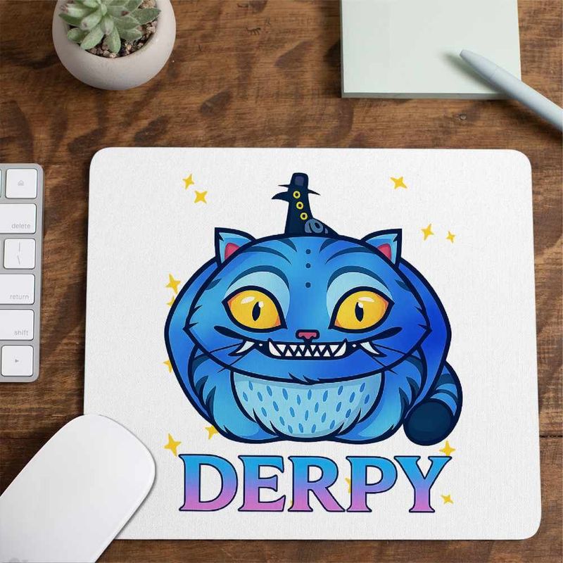 PC, gaming si accesorii - Periferice PC - Mousepad - Mousepad Huntrix Derpy Pisica Demon Kpop CoolTrend, 21x19cm - Infinity.ro