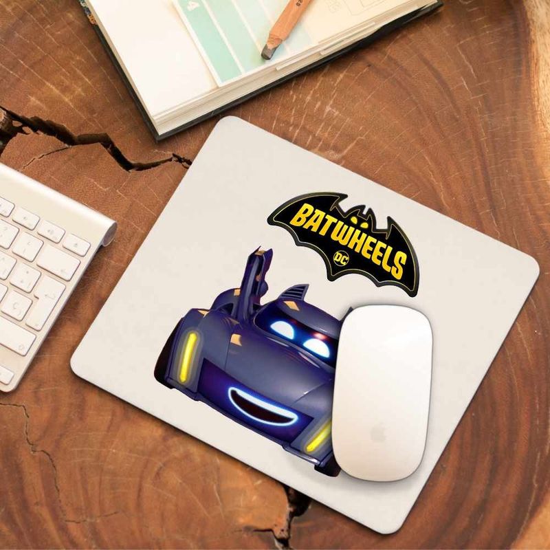 PC, gaming si accesorii - Periferice PC - Mousepad - Mousepad Batwheels Batmobil Bam Batman Batroti Masini, CoolTrend, 21x19cm - Infinity.ro