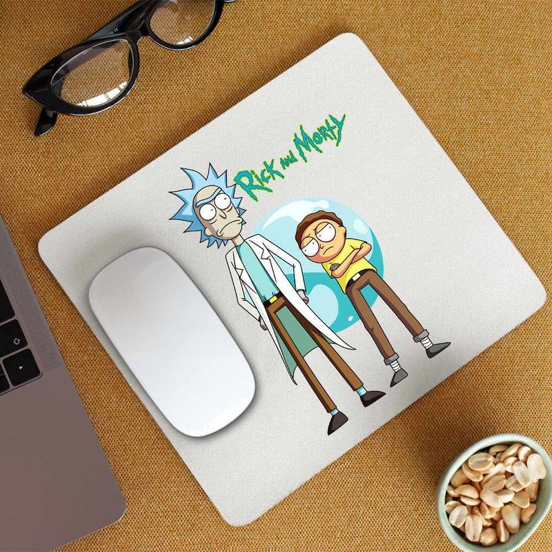 PC, gaming si accesorii - Periferice PC - Mousepad - Mousepad Rick and Morty, CoolTrend, 21x19cm - Infinity.ro