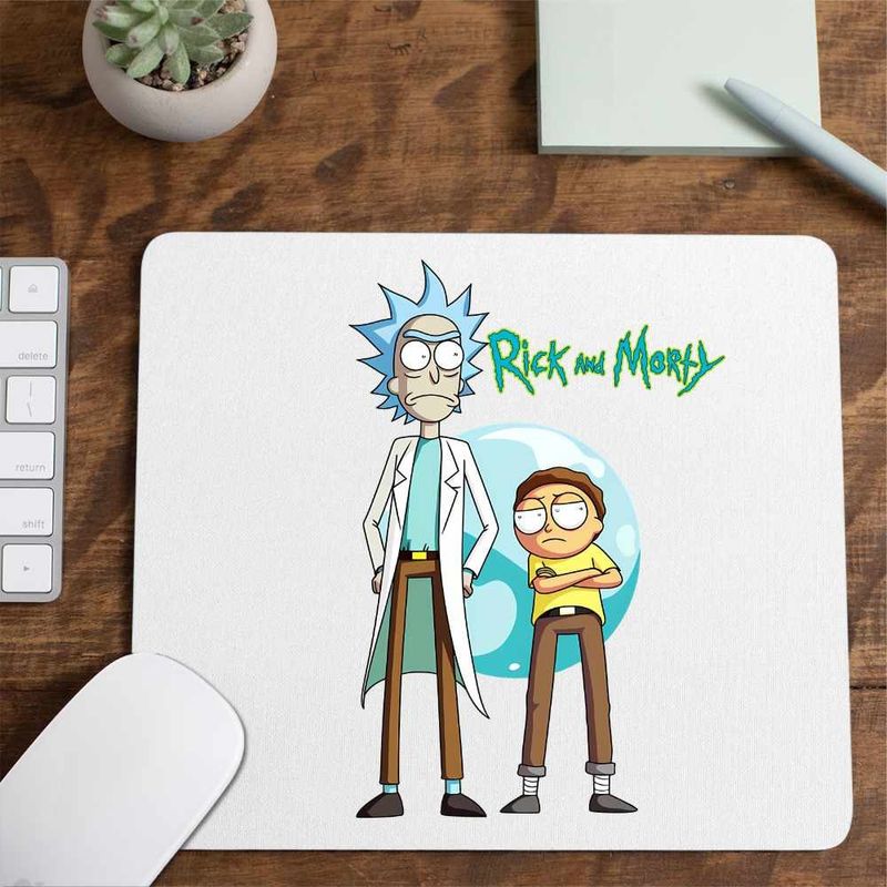 PC, gaming si accesorii - Periferice PC - Mousepad - Mousepad Rick and Morty, CoolTrend, 21x19cm - Infinity.ro