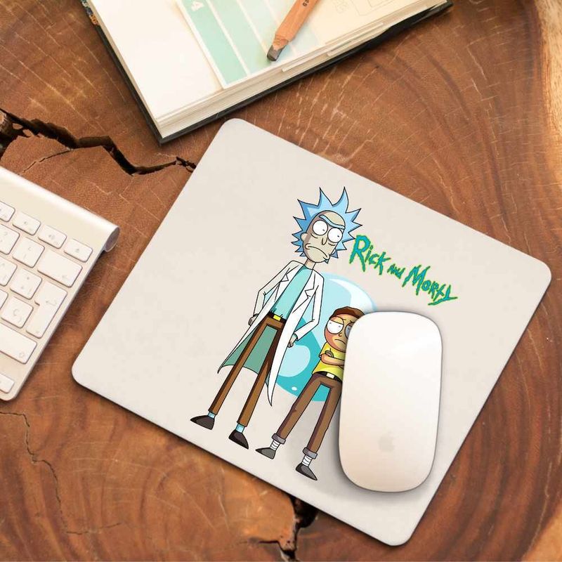 PC, gaming si accesorii - Periferice PC - Mousepad - Mousepad Rick and Morty, CoolTrend, 21x19cm - Infinity.ro