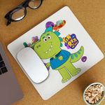 PC, gaming si accesorii - Periferice PC - Mousepad - Mousepad Tim Rex Tata Spatiu Dinozauri T-Rex, CoolTrend, 21x19cm - Infinity.ro