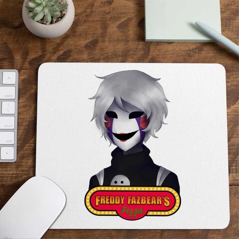 PC, gaming si accesorii - Periferice PC - Mousepad - Mousepad Fnaf Marionette Five Nights at Freddy Horror Halloween CoolTrend, 21x19cm - Infinity.ro
