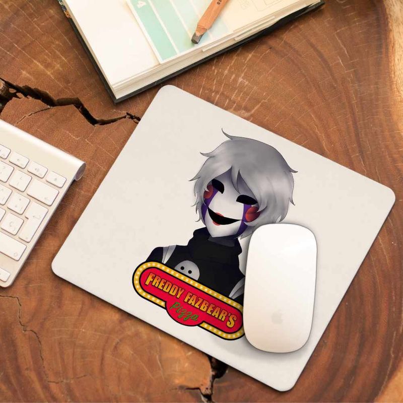 PC, gaming si accesorii - Periferice PC - Mousepad - Mousepad Fnaf Marionette Five Nights at Freddy Horror Halloween CoolTrend, 21x19cm - Infinity.ro