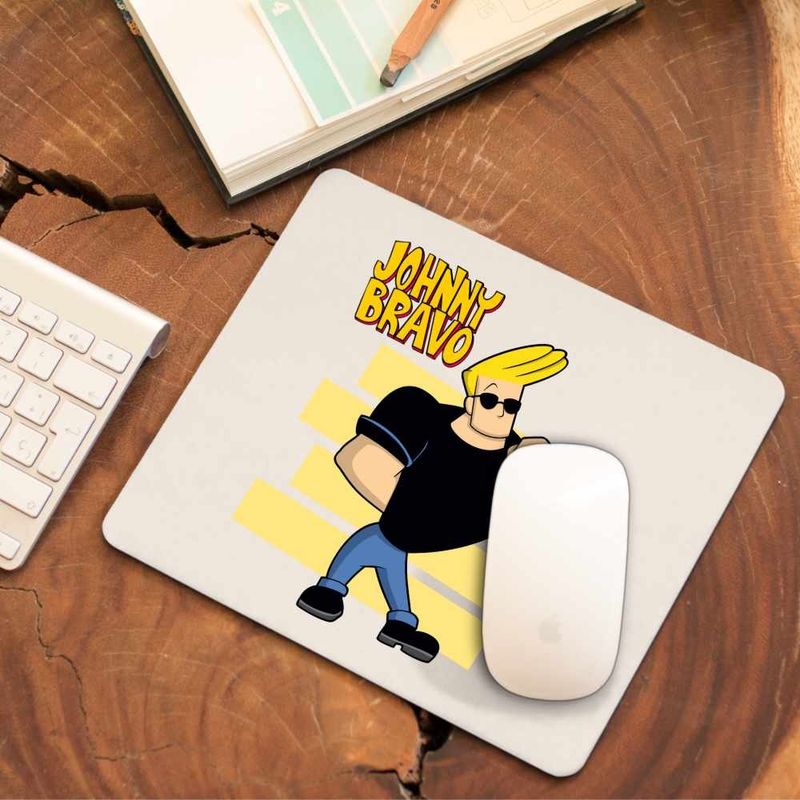 PC, gaming si accesorii - Periferice PC - Mousepad - Mousepad Johnny Bravo Legend Fitness, CoolTrend, 21x19cm - Infinity.ro