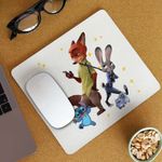 PC, gaming si accesorii - Periferice PC - Mousepad - Mousepad Zootopia Judy Nick CoolTrend, 21x19cm - Infinity.ro