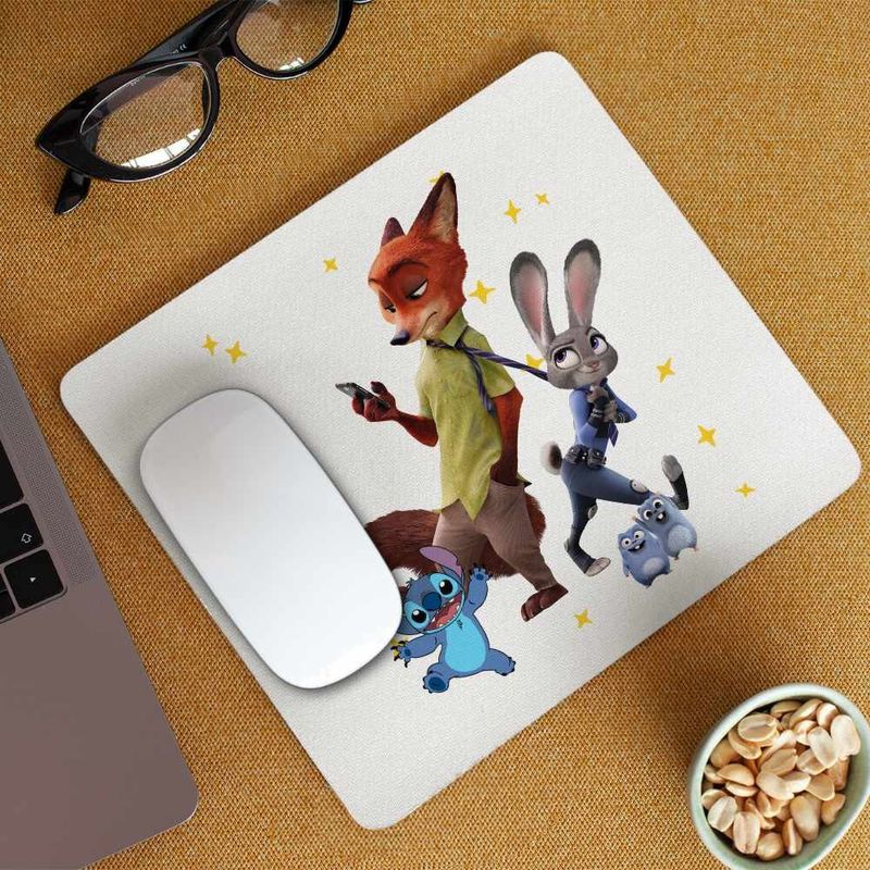 PC, gaming si accesorii - Periferice PC - Mousepad - Mousepad Zootopia Judy Nick CoolTrend, 21x19cm - Infinity.ro