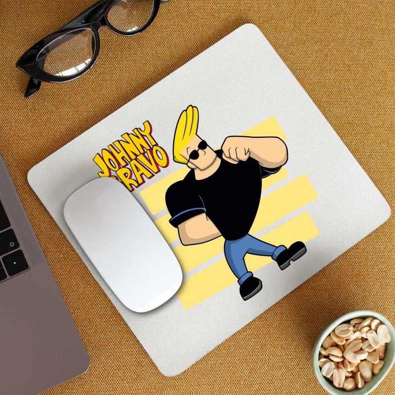 PC, gaming si accesorii - Periferice PC - Mousepad - Mousepad Johnny Bravo Legend Fitness, CoolTrend, 21x19cm - Infinity.ro