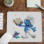 PC, gaming si accesorii - Periferice PC - Mousepad - Mousepad Istetul Strumfii CoolTrend, 21x19cm - Infinity.ro
