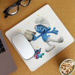 PC, gaming si accesorii - Periferice PC - Mousepad - Mousepad Istetul Strumfii CoolTrend, 21x19cm - Infinity.ro
