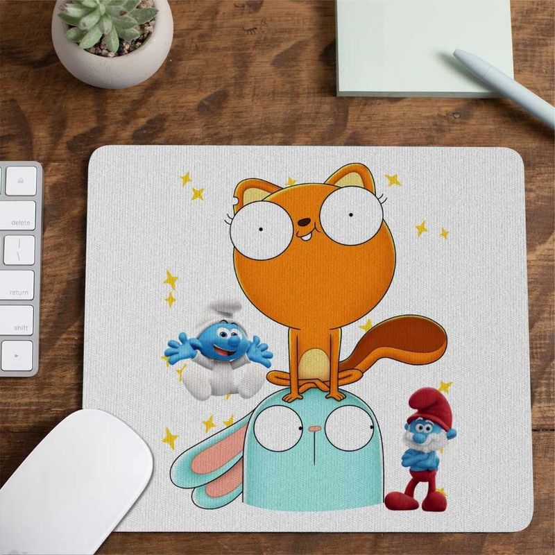 PC, gaming si accesorii - Periferice PC - Mousepad - Mousepad Kiff Barry Veverita Iepure CoolTrend, 21x19cm - Infinity.ro