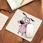 PC, gaming si accesorii - Periferice PC - Mousepad - Mousepad Curaj Cainele Fricos Beagle, CoolTrend, 21x19cm - Infinity.ro