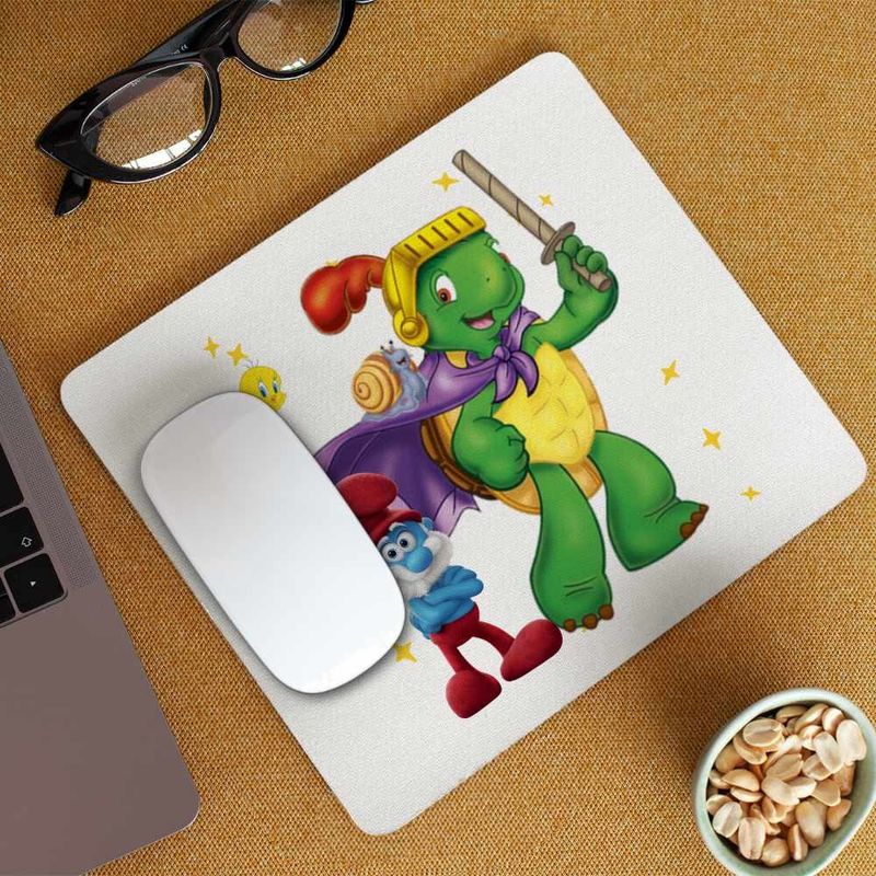 PC, gaming si accesorii - Periferice PC - Mousepad - Mousepad Franklin Testoasa Gladiator CoolTrend, 21x19cm - Infinity.ro