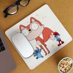 PC, gaming si accesorii - Periferice PC - Mousepad - Mousepad Candle Fox Kiff Dublat CoolTrend, 21x19cm - Infinity.ro