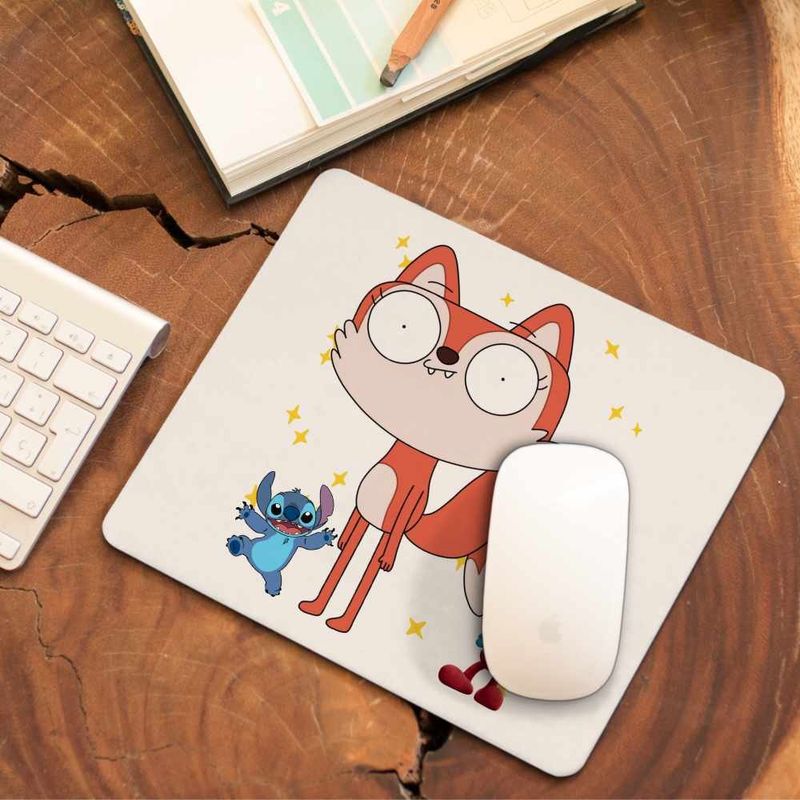 PC, gaming si accesorii - Periferice PC - Mousepad - Mousepad Candle Fox Kiff Dublat CoolTrend, 21x19cm - Infinity.ro