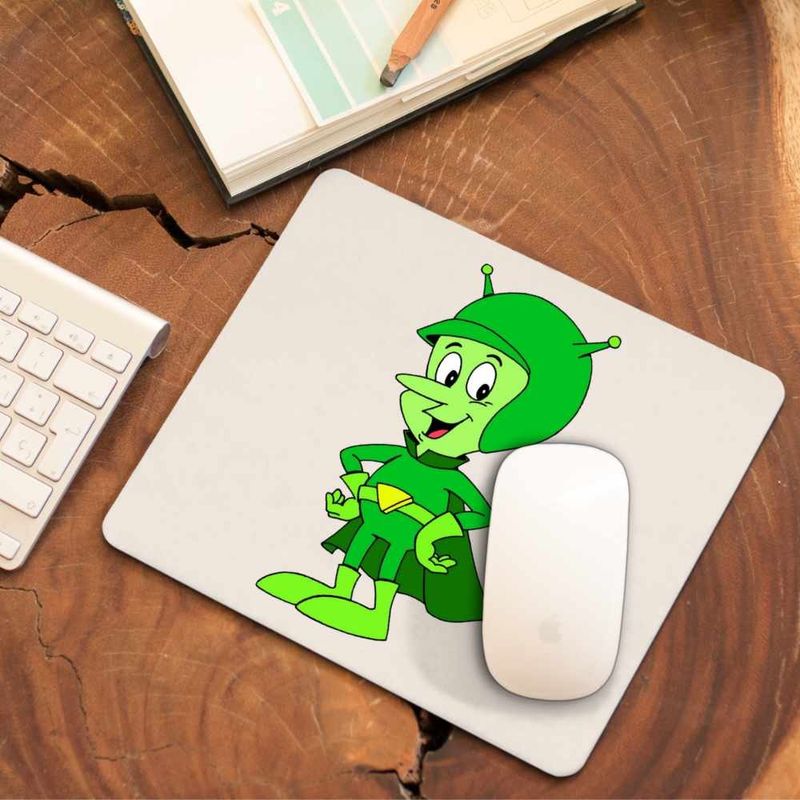 PC, gaming si accesorii - Periferice PC - Mousepad - Mousepad Familia Flintstone Gazoo Extraterestru Alien, CoolTrend, 21x19cm - Infinity.ro