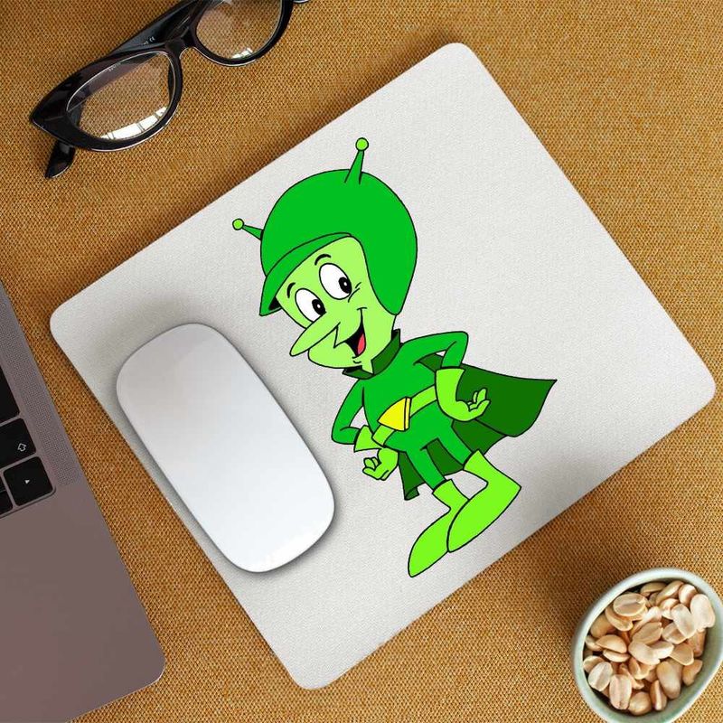 PC, gaming si accesorii - Periferice PC - Mousepad - Mousepad Familia Flintstone Gazoo Extraterestru Alien, CoolTrend, 21x19cm - Infinity.ro