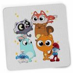 PC, gaming si accesorii - Periferice PC - Mousepad - Mousepad Kiff Chibi Toti Anime CoolTrend, 21x19cm - Infinity.ro