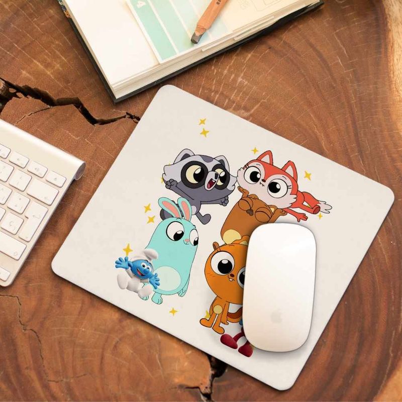 PC, gaming si accesorii - Periferice PC - Mousepad - Mousepad Kiff Chibi Toti Anime CoolTrend, 21x19cm - Infinity.ro