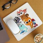 PC, gaming si accesorii - Periferice PC - Mousepad - Mousepad Kiff Chibi Toti Anime CoolTrend, 21x19cm - Infinity.ro