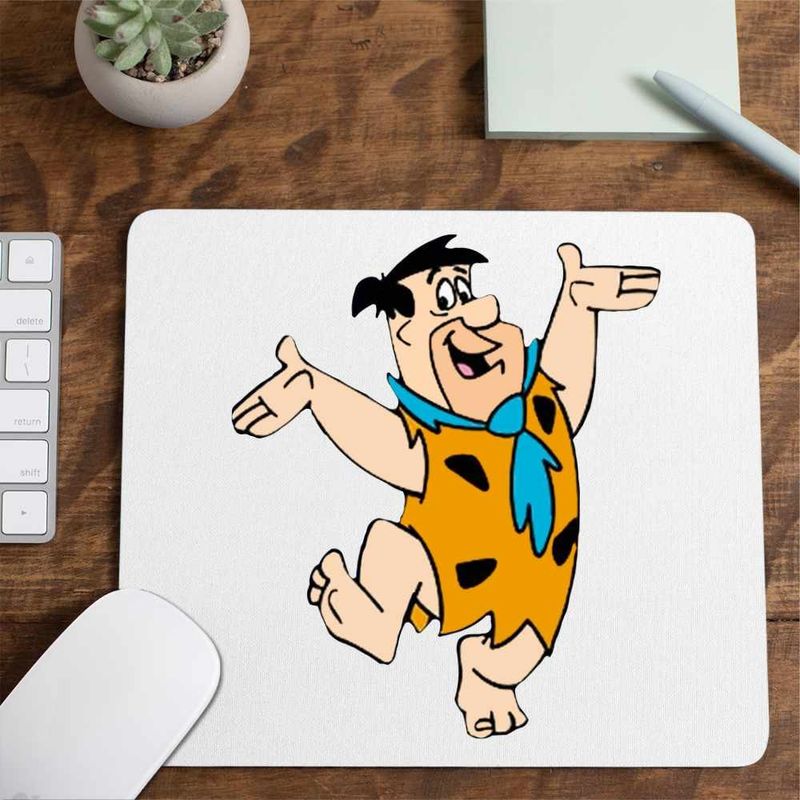 PC, gaming si accesorii - Periferice PC - Mousepad - Mousepad Familia Flintstone Fred Epoca de Piatra, CoolTrend, 21x19cm - Infinity.ro