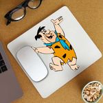 PC, gaming si accesorii - Periferice PC - Mousepad - Mousepad Familia Flintstone Fred Epoca de Piatra, CoolTrend, 21x19cm - Infinity.ro