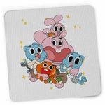 PC, gaming si accesorii - Periferice PC - Mousepad - Mousepad Gumball Toata Familia Gumbal CoolTrend, 21x19cm - Infinity.ro